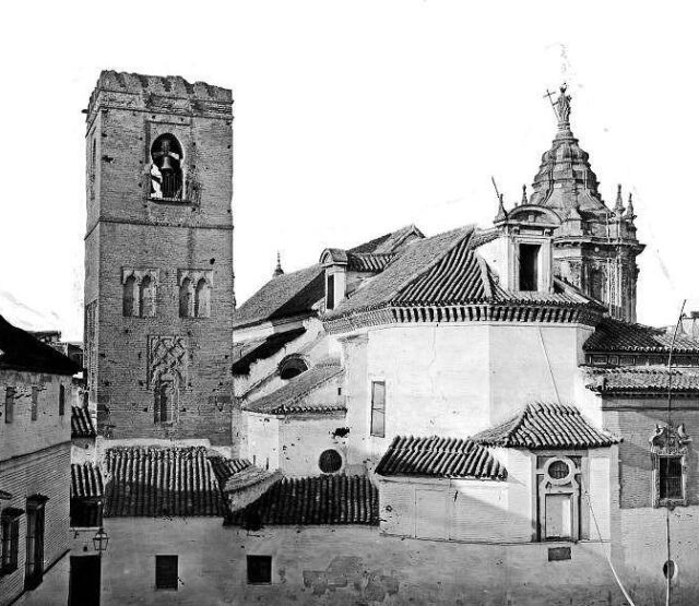 La iglesia de Santa Catalina en Sevilla,